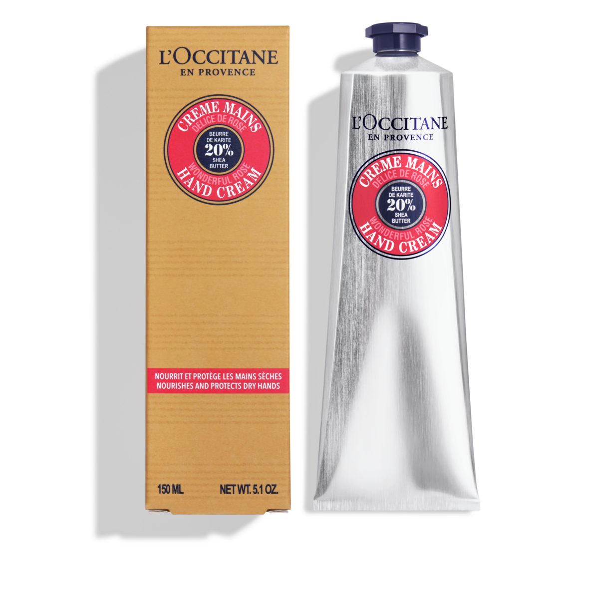 Crema para manos Karité Rosa Maravillosa 150ml