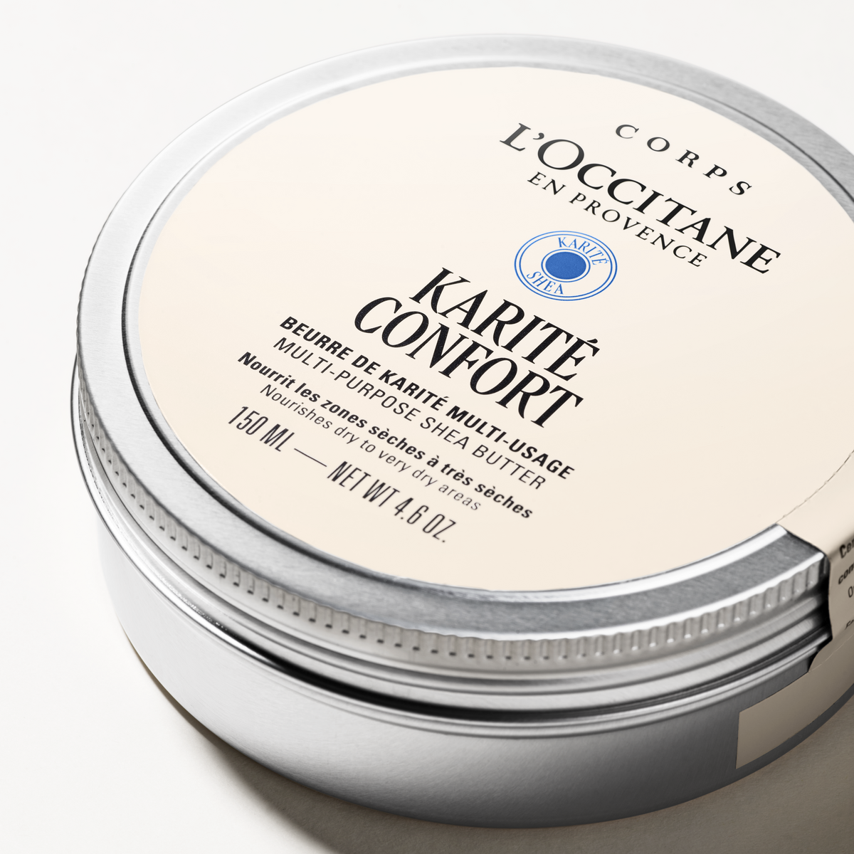 Manteca Pura Orgánica Multiusos de Karité Confort 150ml