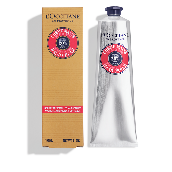 Crema para manos Karité Rosa Maravillosa 150ml