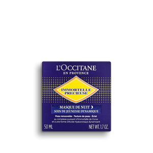 Mascarilla nocturna Immortelle Precieuse