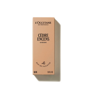 Eau de Toilette Cèdre Encens