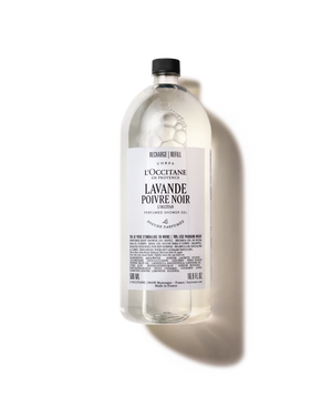 Lavande Poivre Noir perfumed shower gel refill