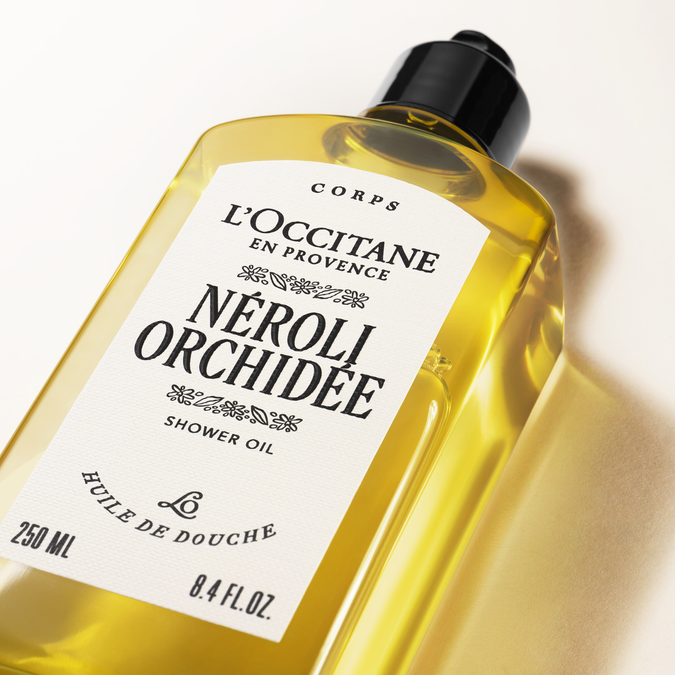 Néroli Orchidée shower oil