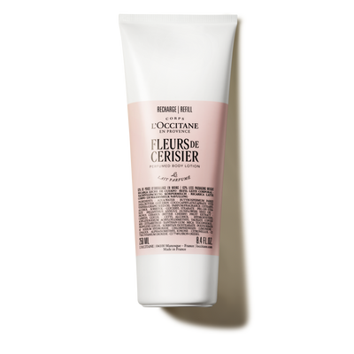 Fleurs de Cerisier perfumed body lotion refill