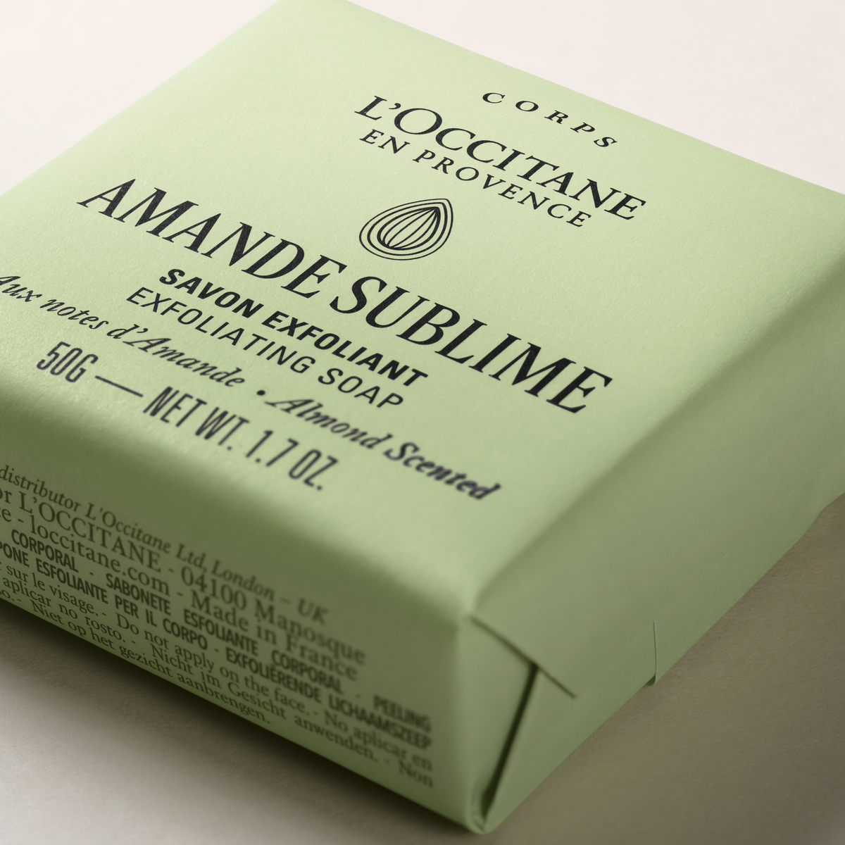 Jabón Exfoliante Almendra Sublime 50g