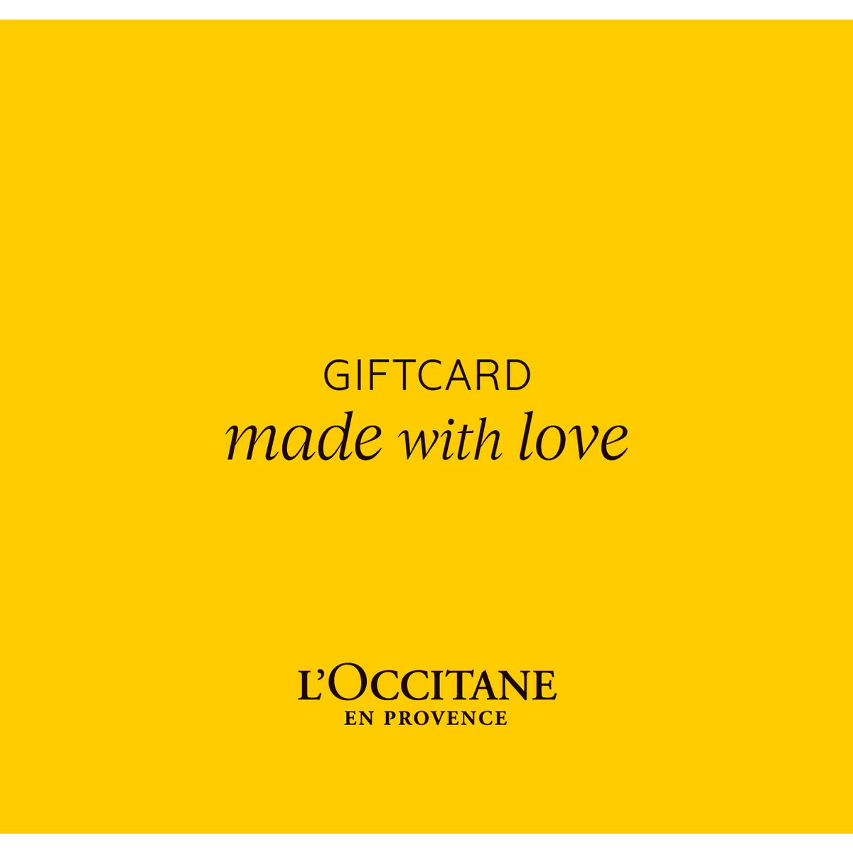 L'Occitane Gift Card
