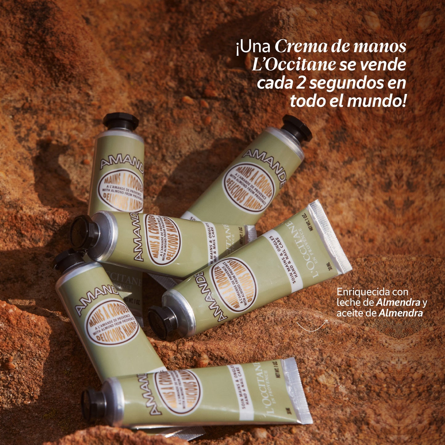 Crema para manos de Almendras 150ml
