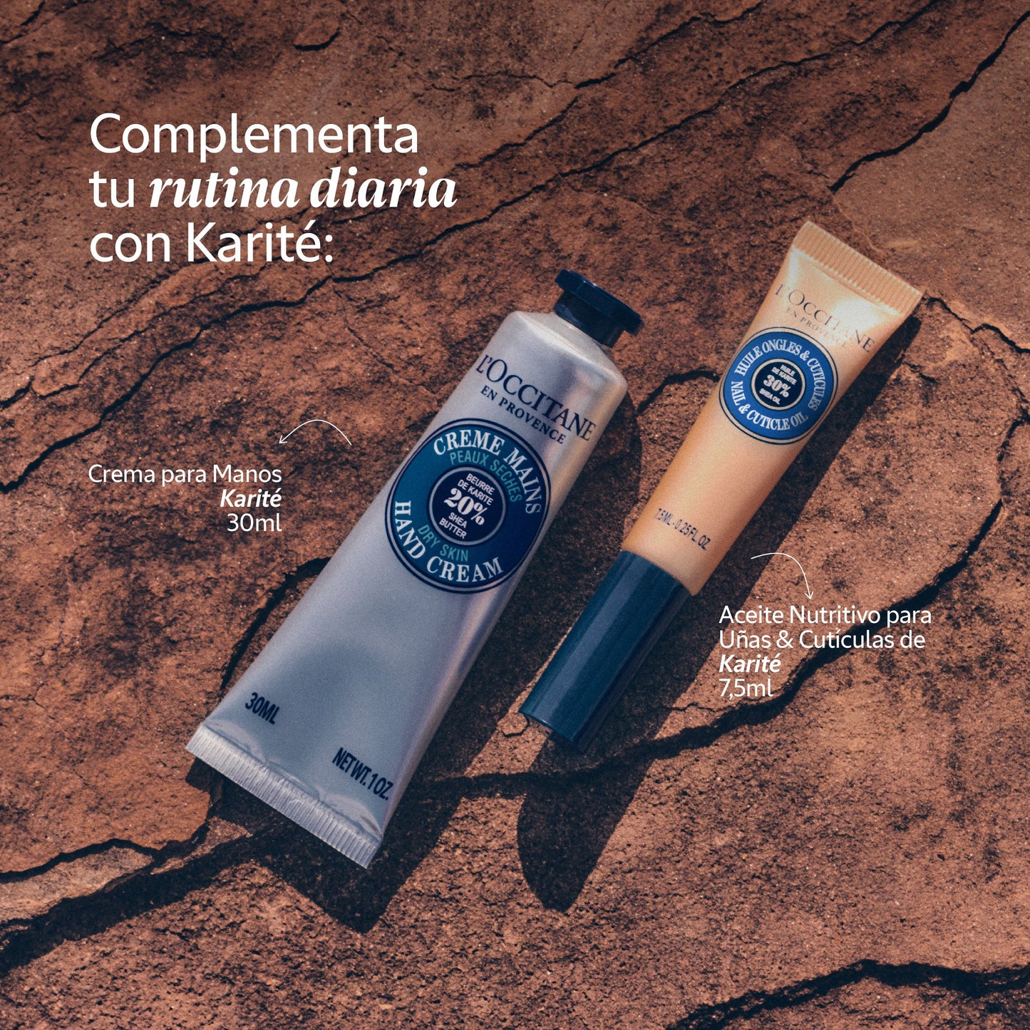 Crema para manos Karité 30ml