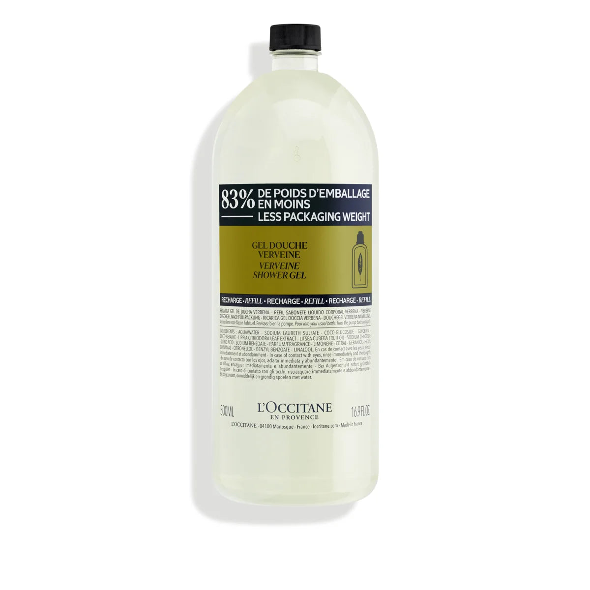 Verbena Perfumed Shower Gel Refill