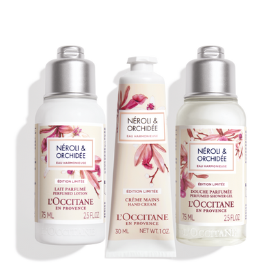 Compra Cofre Neroli & Orquidia: Gel de Ducha y Cremas de Manos en Honduras - Precio y Detalles