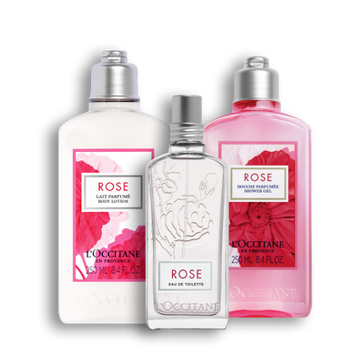 Compra Cofre de Rosa: Eau de Toilette, Crema y Gel de Ducha en Honduras - Precio y Envío Rápido