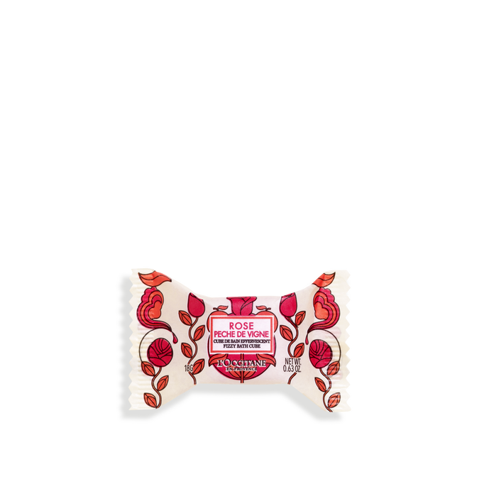 Cubo de baño de Rosa Vid Melocotón 18g