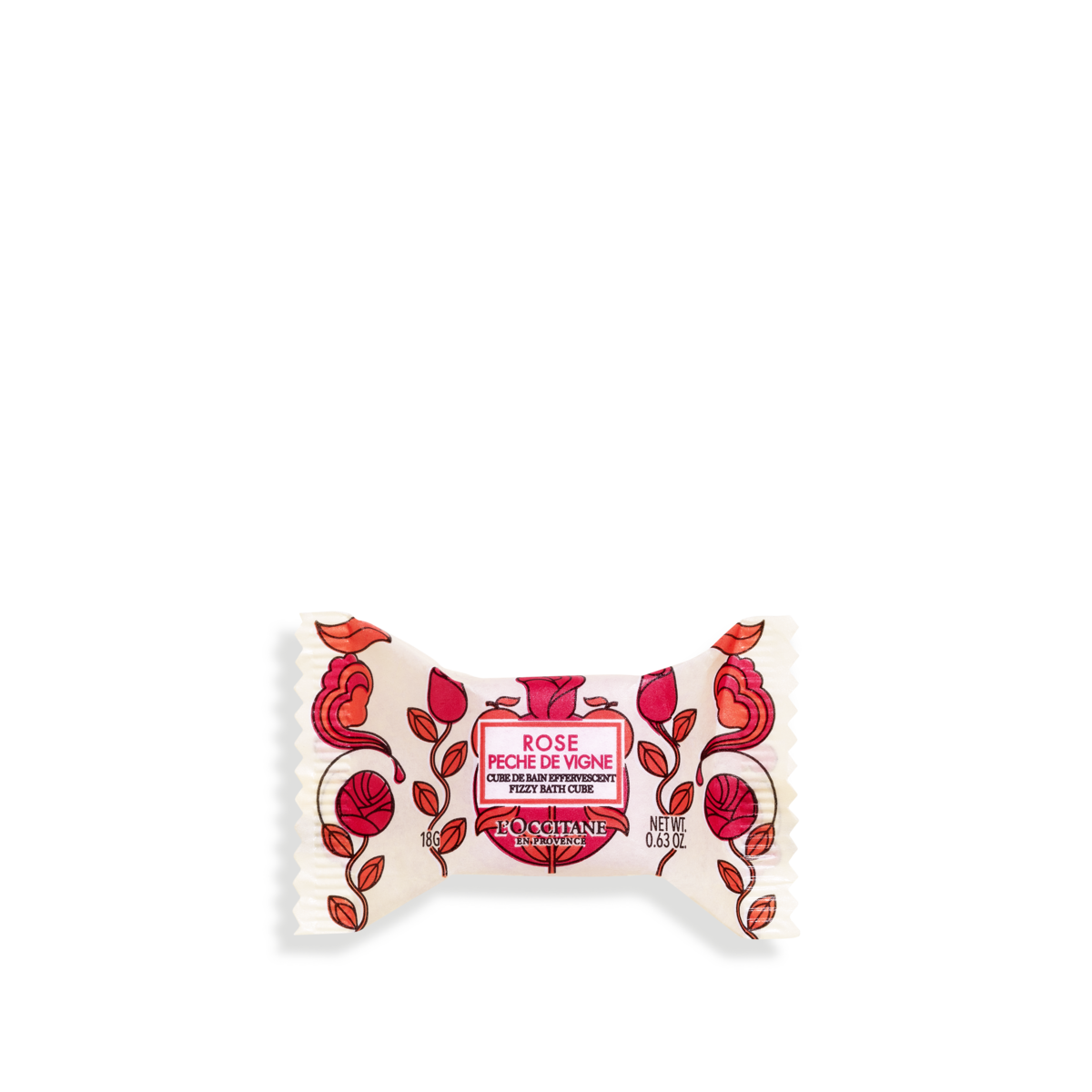 Cubo de baño de Rosa Vid Melocotón 18g